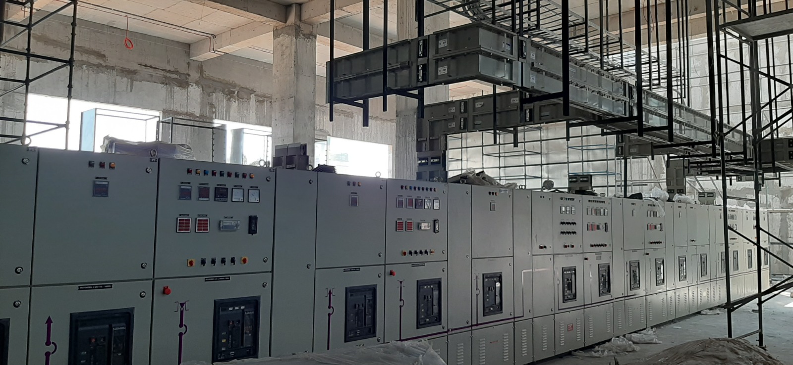 Base Building Electrical Work – K.Raheja IT Building Hyderabad